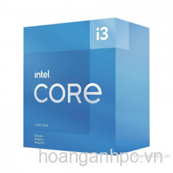 CPU Intel Core i3-10105F (3.7GHz turbo up to 4.4Ghz, 4 nhân 8 luồng, 6MB Cache, 65W) - Socket Intel LGA 1200 - Tray - Ko quạt